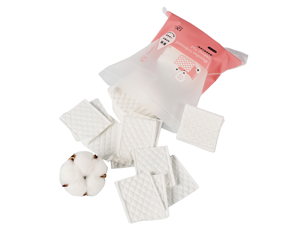 Rhombus Embossed Makeup Pad
