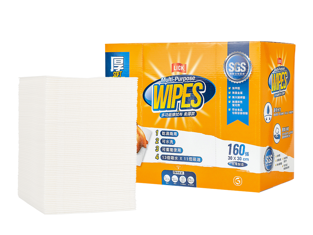 【L9150】Multi-Task Cleaning Cloths, Quarterfold