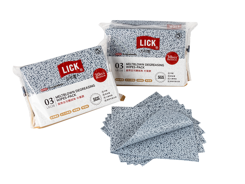 【L8138】Power Cleaning Cloths, Quarterfold